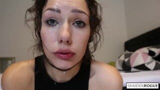 NO MERCY for my Throat – ROUGH Deepthroat and Facefucking – Shaiden Rogue